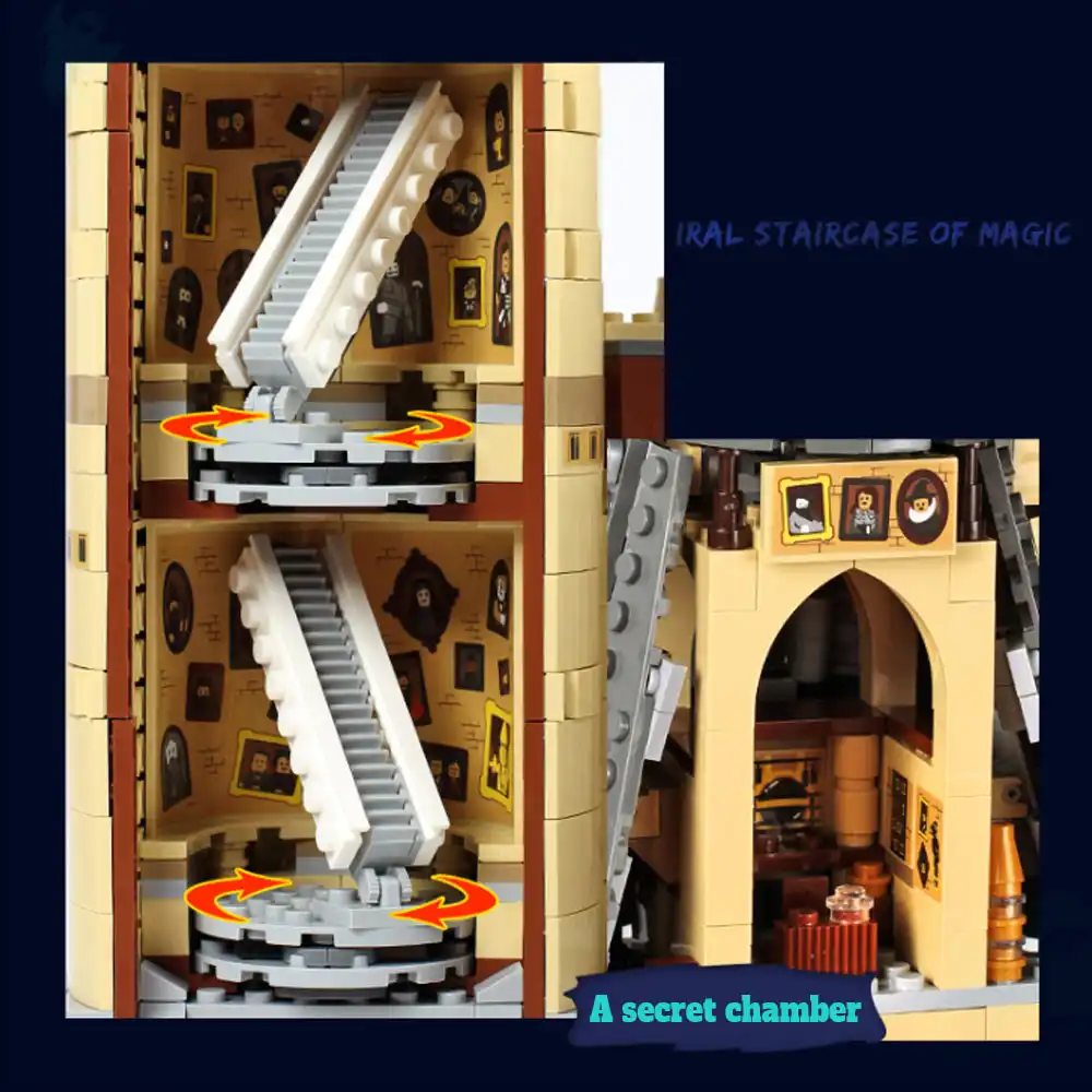 Potter Lego Set Lepin 16060 Aliexpress Cartoon Blocks Hogwarts