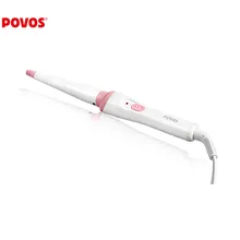 Для завивки волос Стиль плойка горячего воздуха Стиль R Диаметр 13-25 мм Профессиональные конус для завивки волос Керамика постоянная температура POVOS