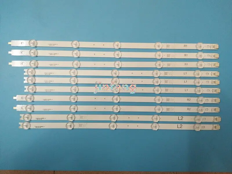 Новый 5 комплектов = 50 шт. R1 L1 R2 L2 светодиодный сменный фонарь для LG 42LN5300 6916L 1214A 1215A