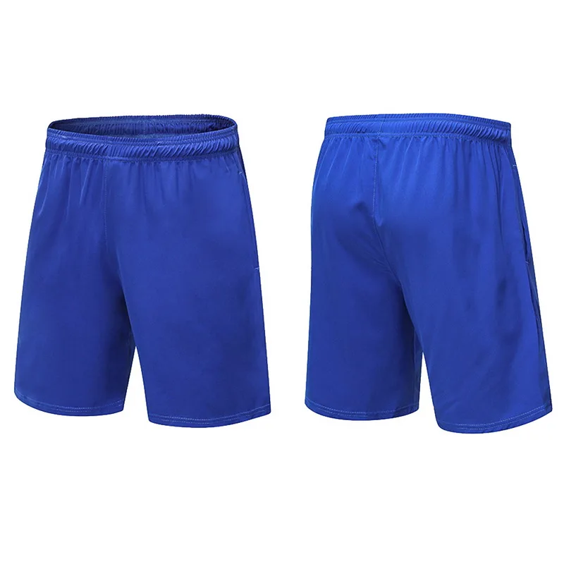 Vertvie, новинка, шорты для бега, мужские, компрессионные, быстросохнущие, для фитнеса, спортзала, обтягивающие, спортивные шорты с карманом размера плюс, баскетбольные шорты для мужчин - Цвет: Синий