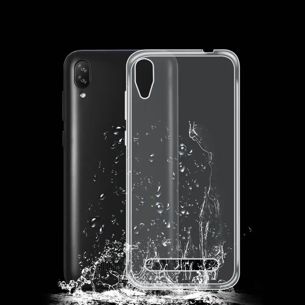 

For DOOGEE Y8C Full Protect Anti-knock TPU Silicone Transparent Back Cover Case for phone cases cover