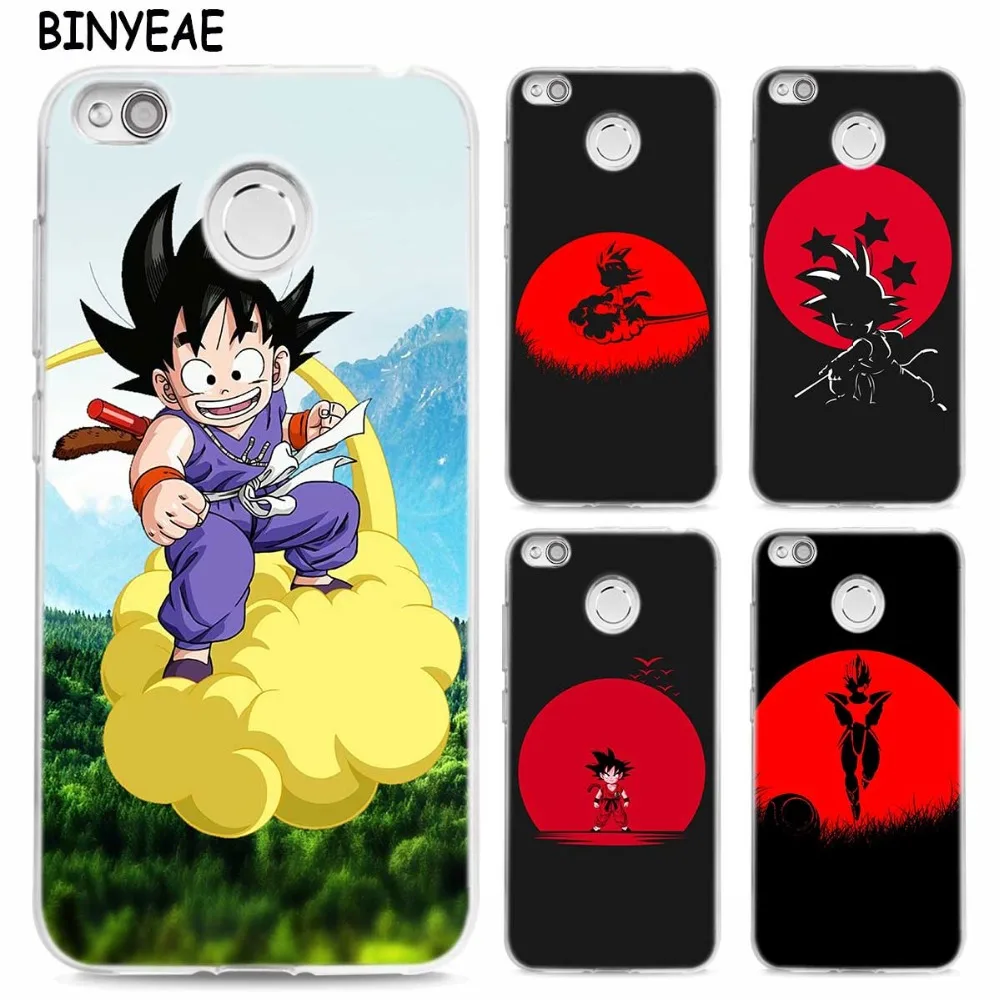 

BINYEAE Dragon Ball DragonBall z goku Soft Transparent silicone Phone Cases for Xiao Redmi Note S2 4 5 6 8 A X Pro SE