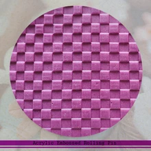 Классические клетчатые узоры валик для глазури на торте украшения торта инструменты тисненые штифт