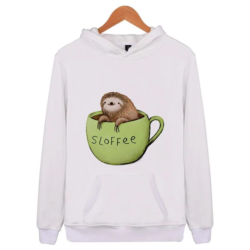 

Sloth Hoodies Sweatshirts Men/Women Hoodie Casual Tracksuits Fashion Brand Hoodie Coats clothes E4500
