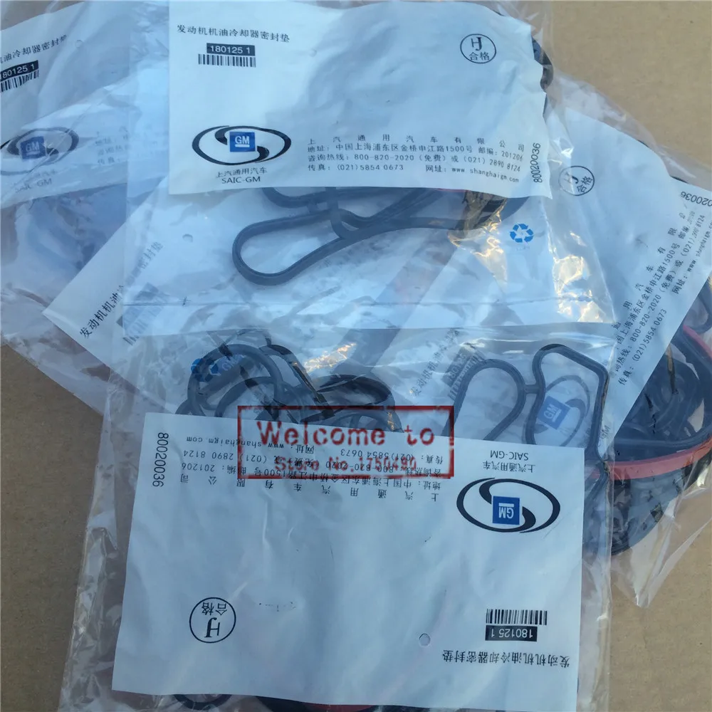 10 Set Cooling System Seal kit Oil Cooler Gasket rubber seals O ring