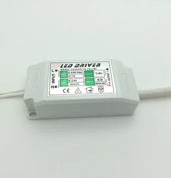 

LED drive power AC85-265V constant current 15W 10-18x1W External power supply of rubber shell for Ceiling lamp 10pcs