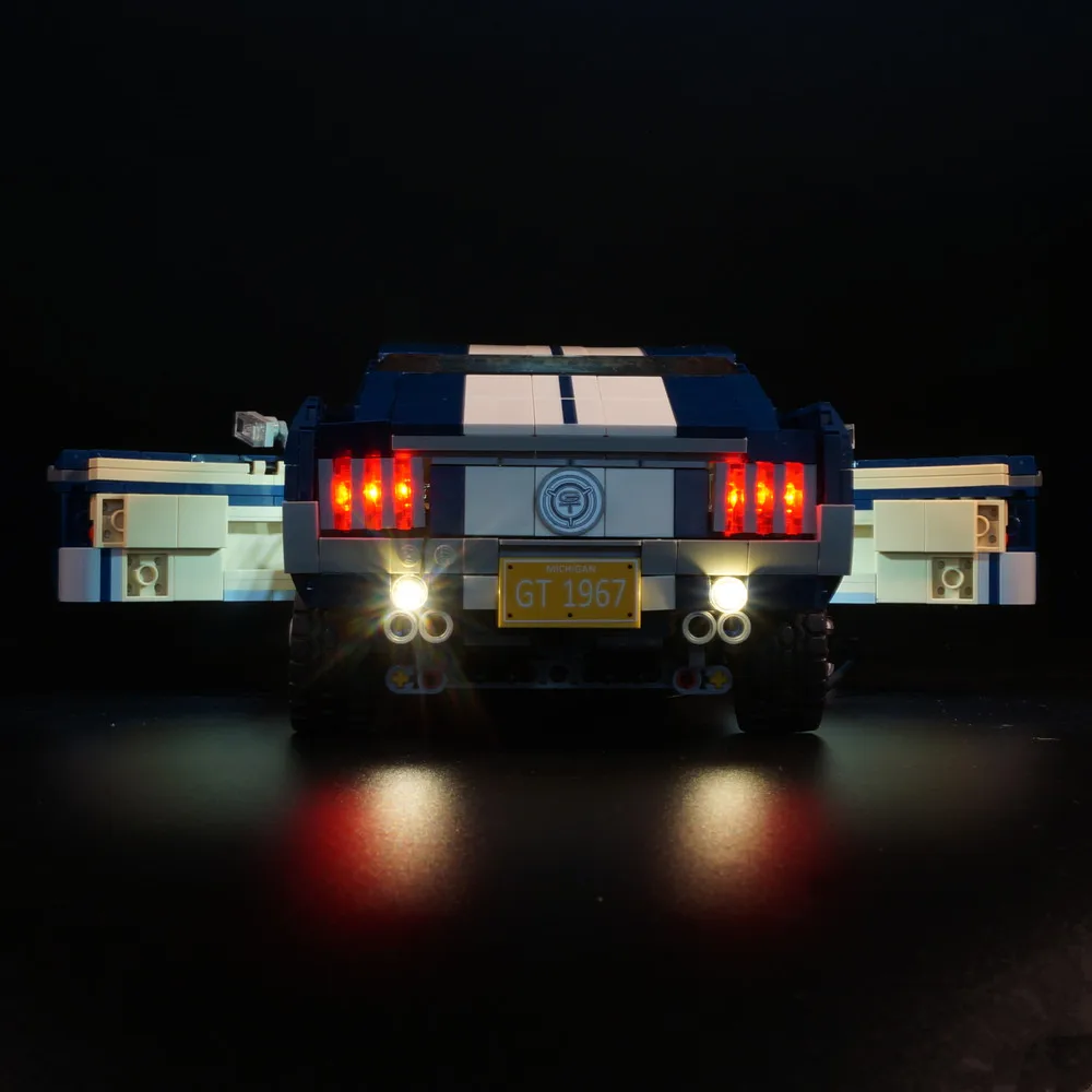 Светильник ка (классическая версия) для 10265 Ford Mustang гоночный автомобиль