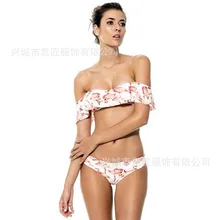 Sexy Micro Bikinis Women Bikini 2017 Swimsuit Low Waist Bathing Suit Push Up Swimming Suit Beach Swimwear Set Print Pink