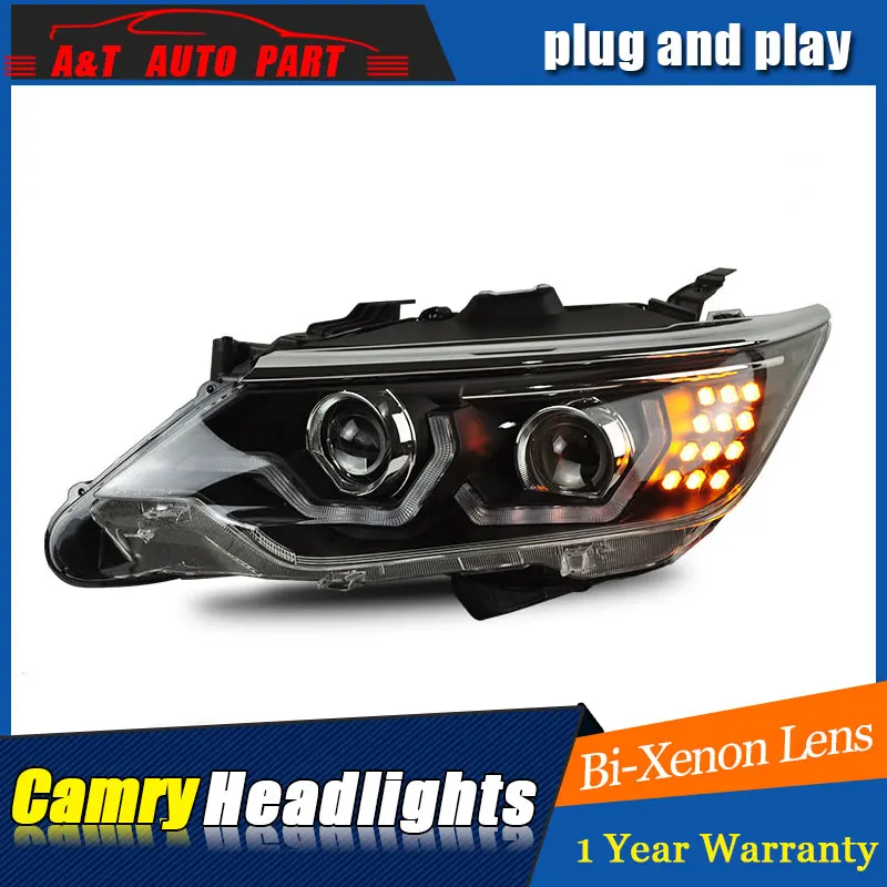 Car Styling Led Head Lamp For Toyota Camry Headlights 2017 2016 Car Styling Led Head Lamp For Toyota Camry Headlights 2017 2016 Drl H7 Hid Bi Xenon Lens Angel Eye Low Beam