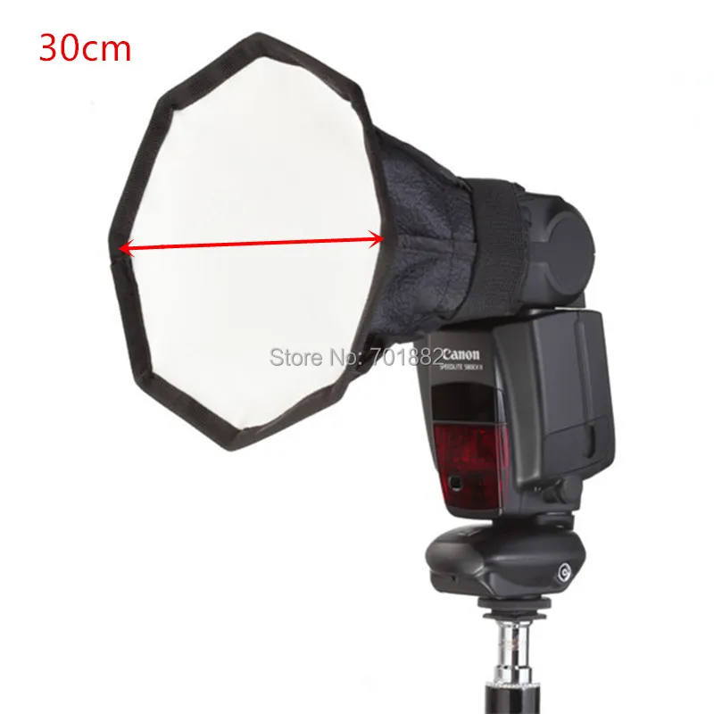 30cm Flash Diffuser Otagonal mini Soft Box