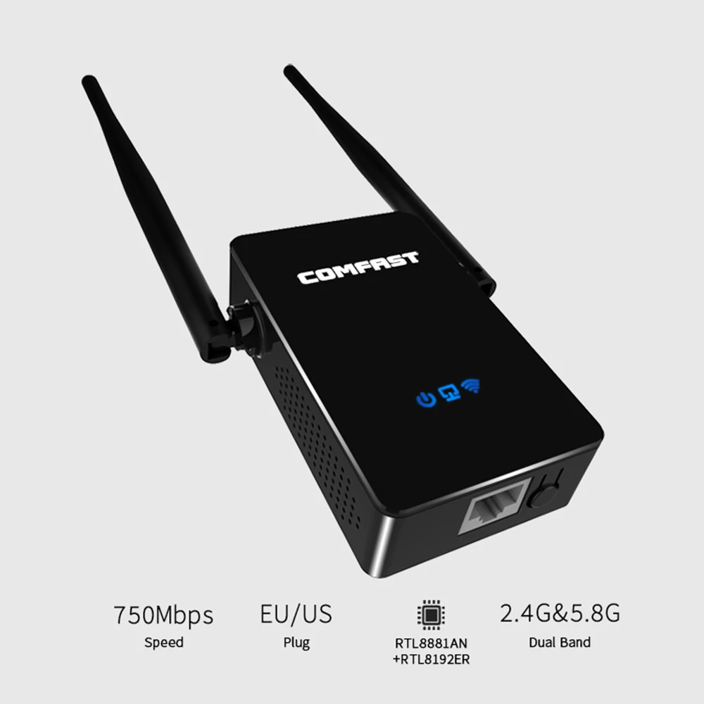 

Router Access Point Wireless Wifi Repeater 2019 Long Range Expander Signal Amplifier Booster Extender Dual Band 2.4/5.8G