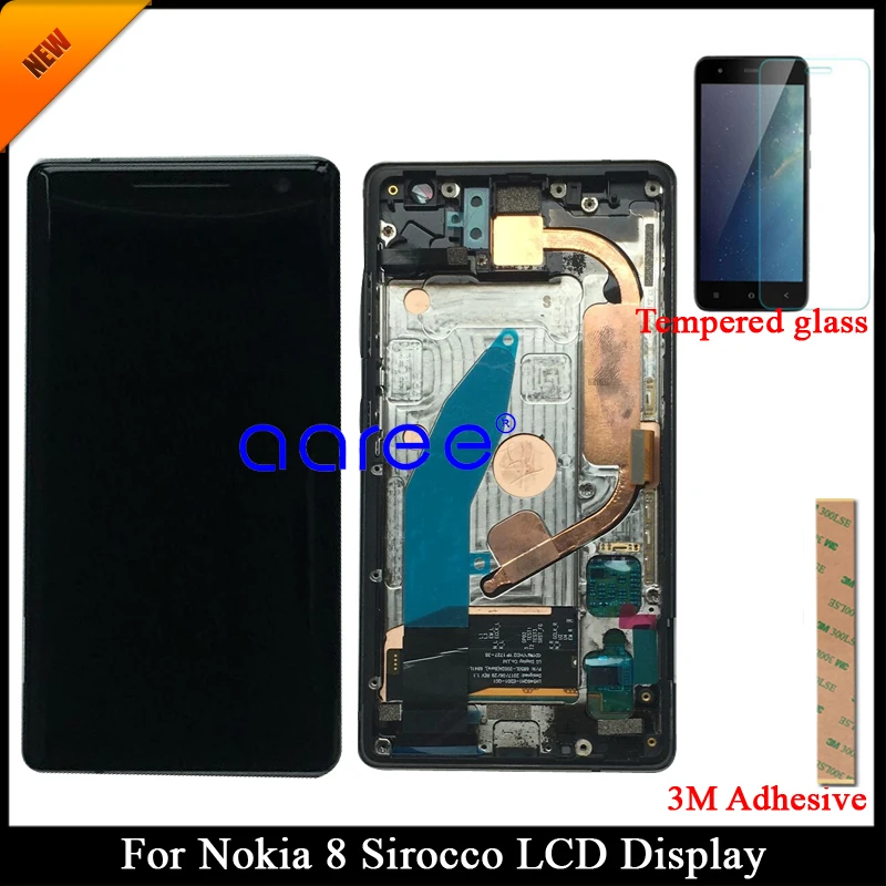 Nokia 8 Sirocco Black frame