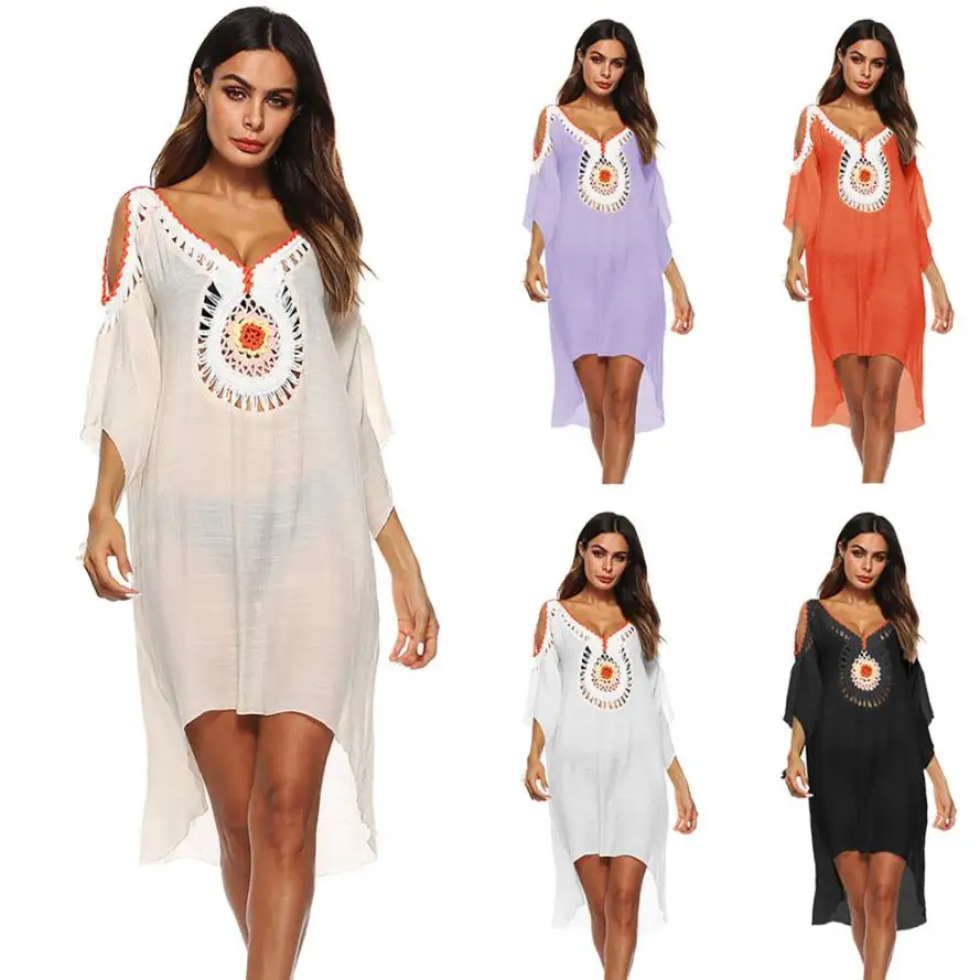 New Arrival Women Loose Swimsuit Bikini Stylish Beach Cover Up