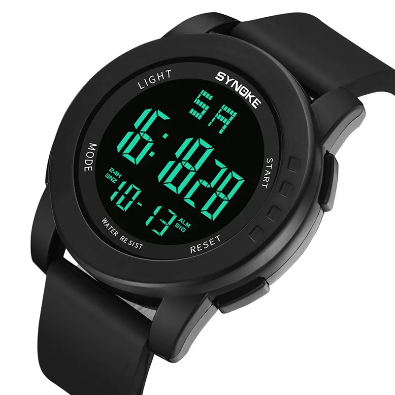 SYNOKE brand men sports watches zone Multi Function Military Sports Watch LED Digital Dual Movement Watch Clock Relogio O29#N (4)