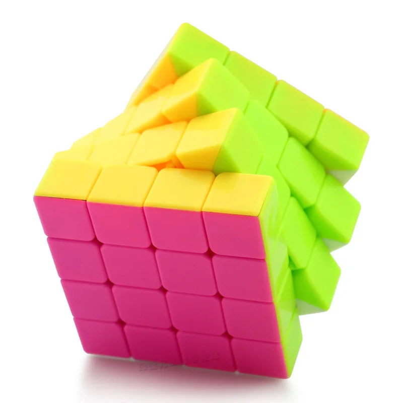 

YJ YUSU 4x4x4 Magic Cubes Stickerless Speed Cube Puzzle Twist 4x4 Smooth Cube
