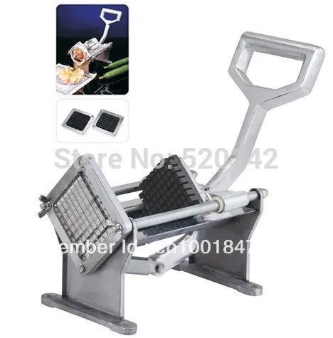

Restaurant Quality manual Potato French Fry Cutter with 4 Blades,French Fry Maker Cutter Potato Fruit Vegetable Veggie Sticks