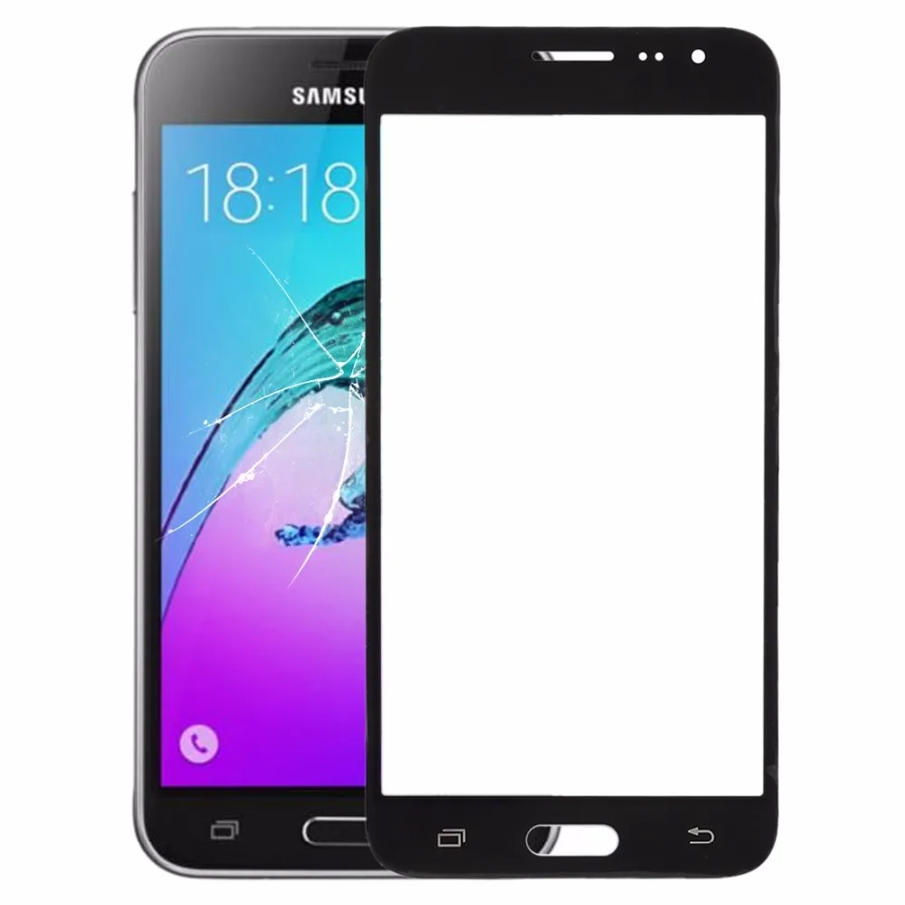 Сенсорный экран для samsung Galaxy J3()/J320FN/J320F сенсорный экран дигитайзер панель сенсор Переднее стекло Внешний объектив