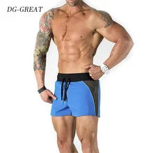 Новые мужские шорты для фитнеса бодибилдинга мужские летние спортивные залы тренировка Мужская дышащая сетка быстросохнущая спортивная одежда пляжные шорты