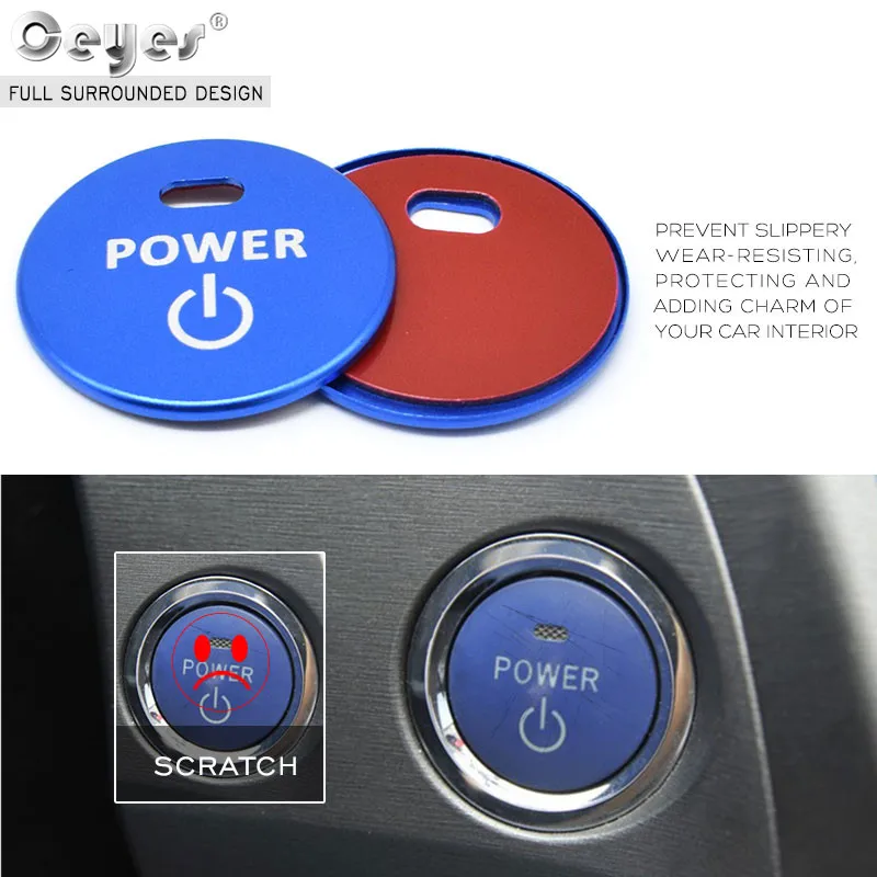 Start Engine Button Ring for TOYOTA (28)