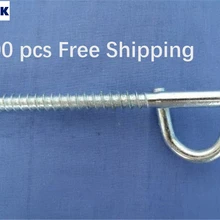 100 шт. FTTH крюк в круг ftth аксессуар волоконно-оптический al круговой втягиватель завод ELINK волоконно-оптические части открытый