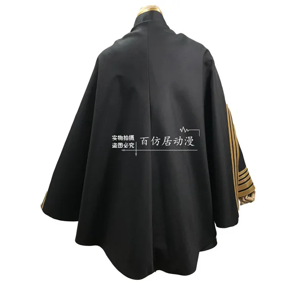 Custom made The Popular Game Azur Lane Battleship Cosplay Costume Black Top+Skirt Full Sets