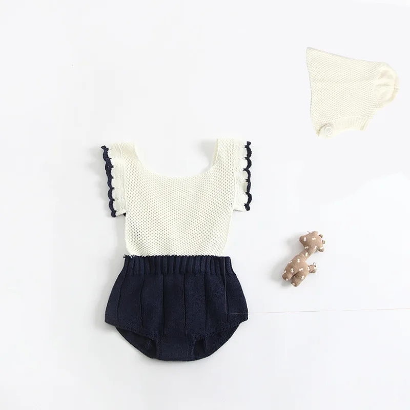 Roupas de Bebê para Recém nascidos Recém nascidos do Sexo Suéter de Tricô sem Mangas Roupa do Bebê Malha do Sexo Feminino Eua Queda Bodie Menina Infantil Bodysuit Inverno 2 Suéter de Tricô Sem Mangas Bodysuit Roupa Do Bebê Inverno