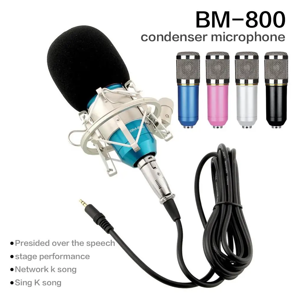 BM 800 Condenser Computer Microphone Speaker Vibrating Diaphragm