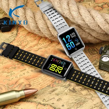

2018 newest Smart Band Bluetooth IP68 Waterproof Heart Rate Monitor sleep tracker Smart Watch Bracelet For Android IOS Phones
