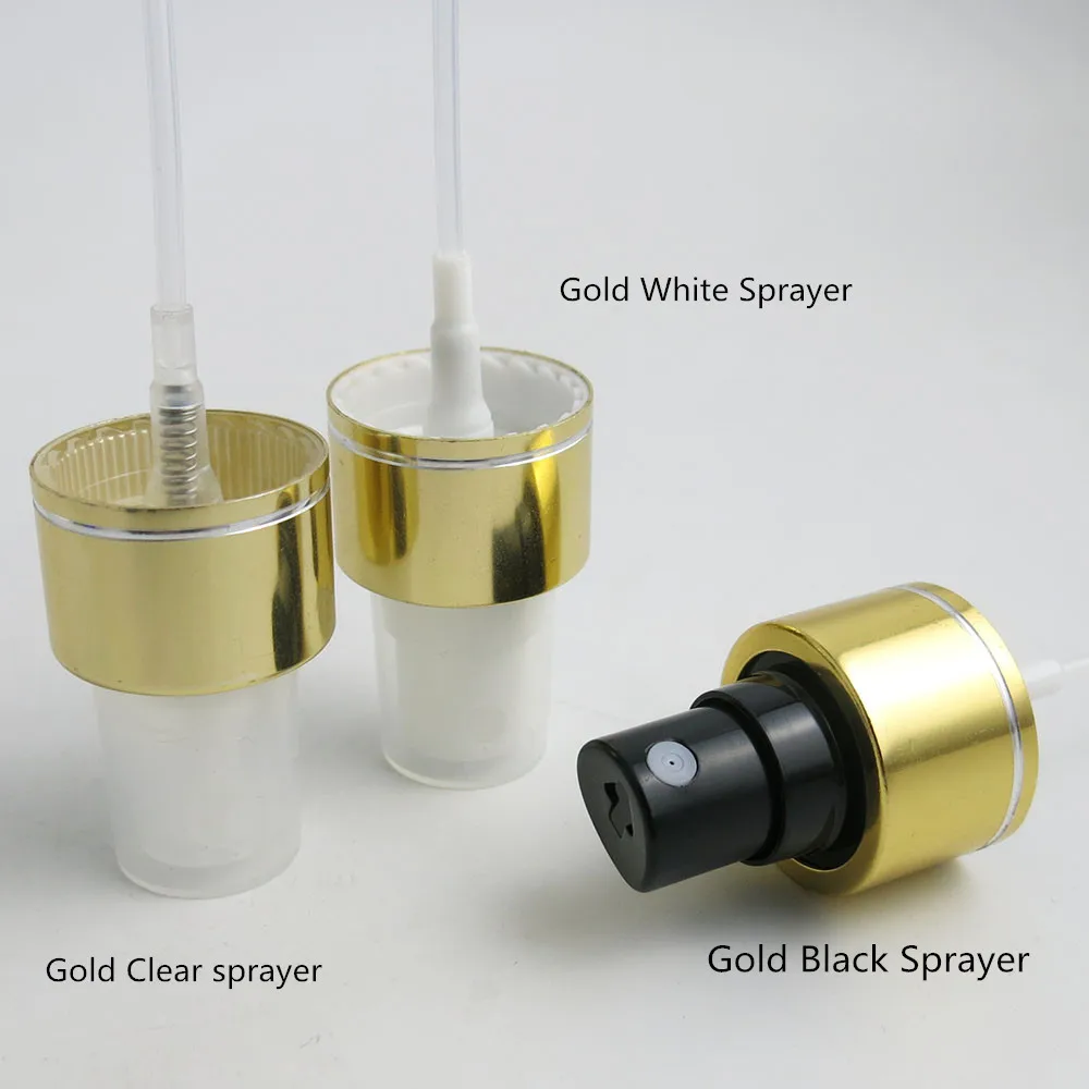 

20/410 24/410 30pcs Gold Silver Perfume Mist Sprayer only sprayer