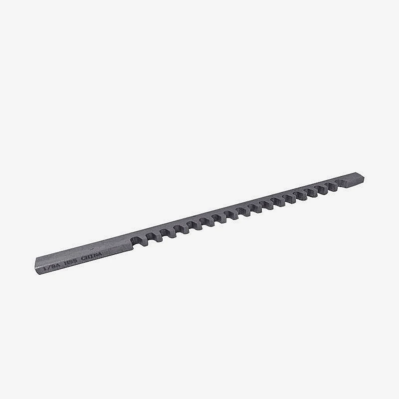 Keyway Broach 1/8" inch A Push Type High speed steel HSS Cutting Tool for CNC Broaching machine Metalworking