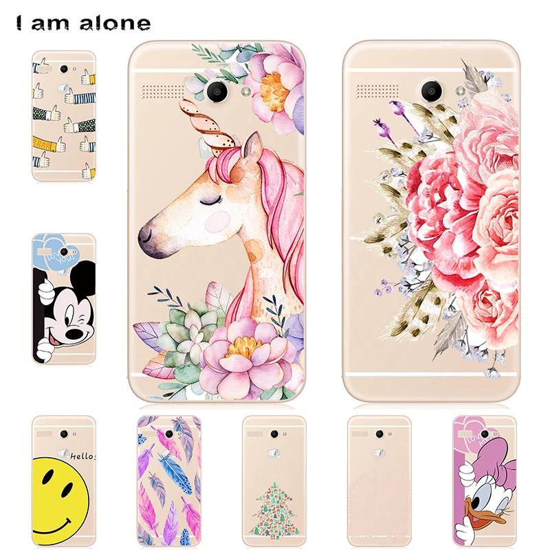 

I am alone Phone Case For Micromax Bolt Q346 Warrior 1 2 Plus Q4101 Q4202 Canvas Juice A1 Q4251 Spark 2 Pro Q351 Soft TPU Bag