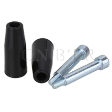 CNBTR 2 шт. 7 мм с шестигранной головкой 6 мм Мужской Нитки оборотный ручка черная крышка