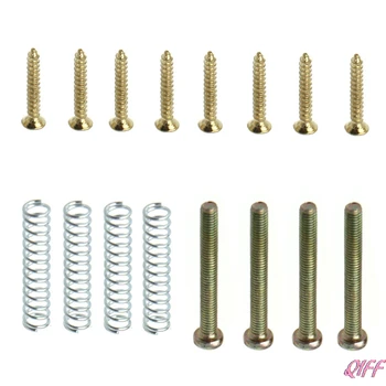 

Dropshipping 1Set Humbucker Pickup Screws Springs Kit Ring Surround Mounting Guitar Parts APR28