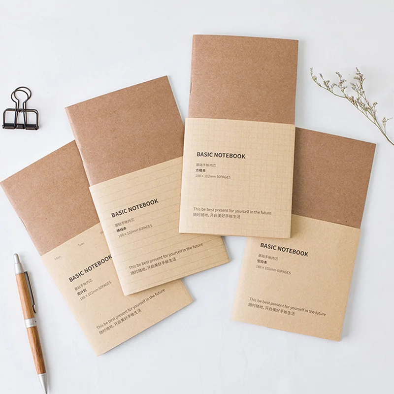 

1 Pcs Creative Traveler's Notebook Refill Replace Inner Core Notebook In Fun Travel Diary Journal Notebook Stationery