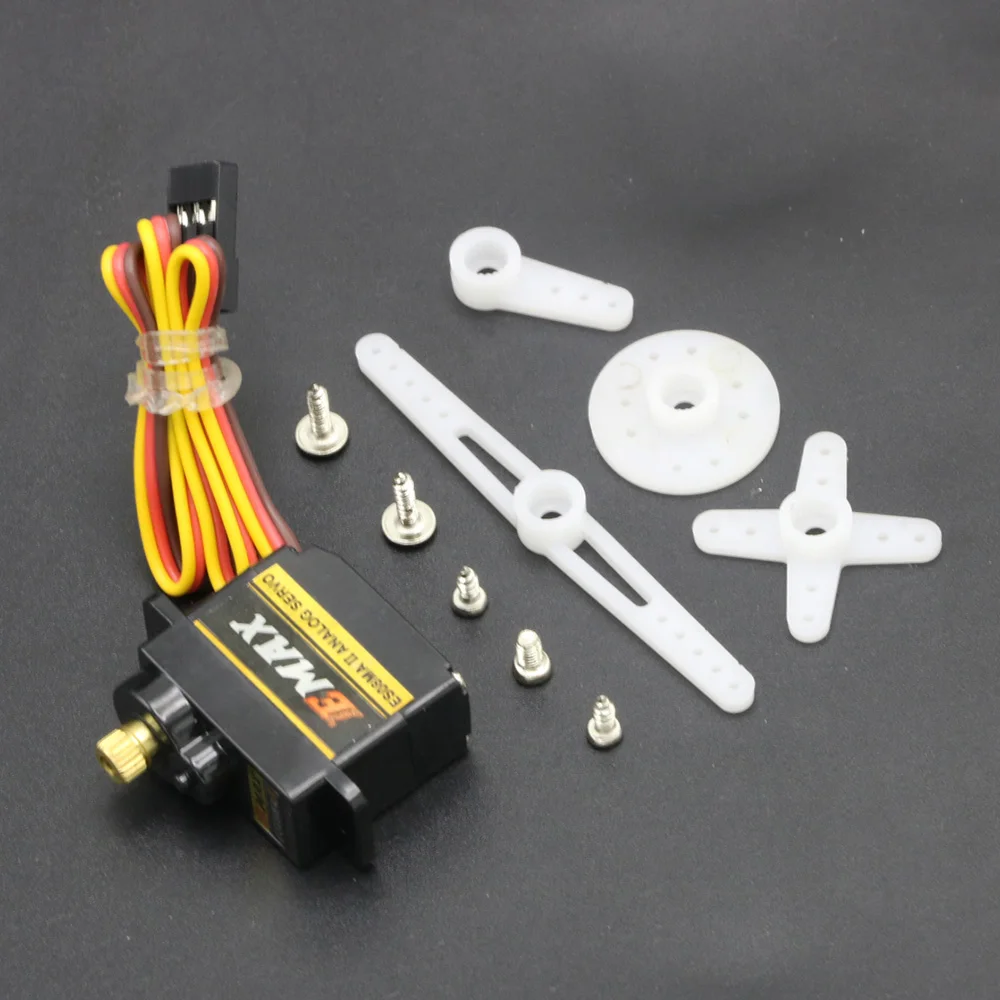 EMAX ES08MA II Mini Metal Gear Analog Servo 12g/ 2.0kg/ 0.12 Sec Mg90S For RC Car Truck Crawler Accessorie | Игрушки и хобби