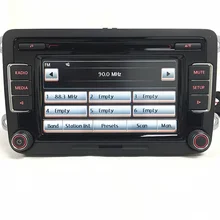 BODENLA RCD510 Автомагнитола стерео CD плеер USB AUX SD с кодом для VW Tiguan Golf 5 6 Jetta MK5 MK6 Passat Polo Touran