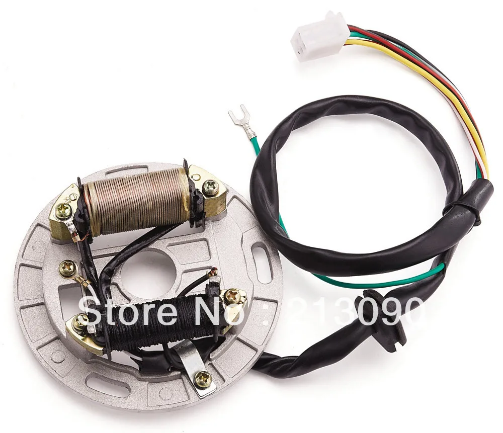 Free shipping 2coils AX100 Stator plate 100CC Inner Rotor Kit Ignition
