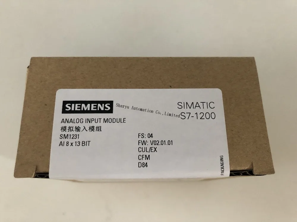 Оригинальный аналоговый вход SIMATIC S7 1200 SM 1231 модуль 6ES7231 4HF32 0XB0 6es7231 4hf32 0xb0 Модуль 12