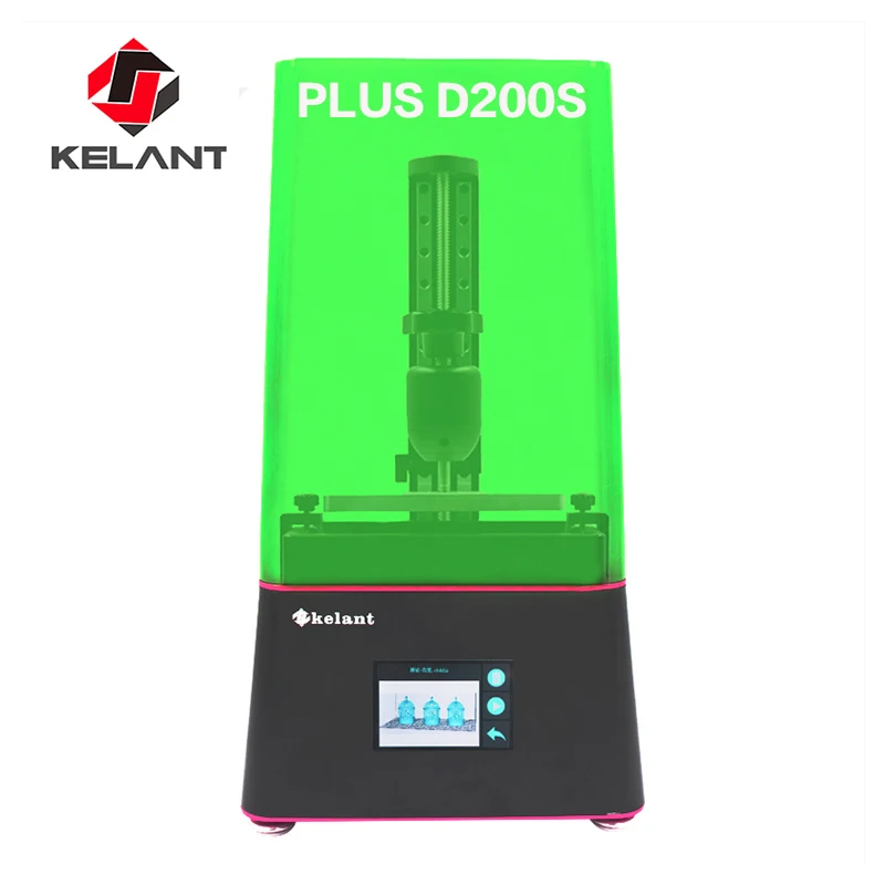 Kelant Orbeat Plus D200S 2k SLA 3d принтер УФ смолы Настольный impresora лазер 405nm 3,5 ''ЖК-экран DLP 3d принтер s diy комплект