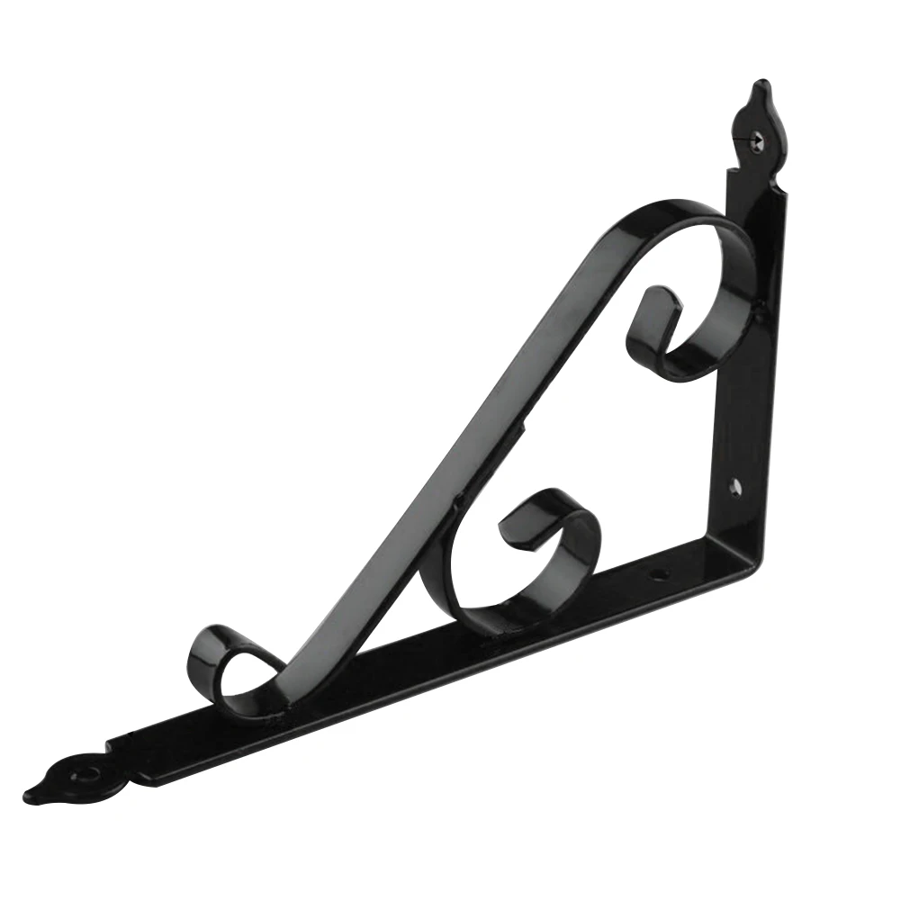 2 Pcs Metal Stands No Rust Support Wall Mounted L Shaped