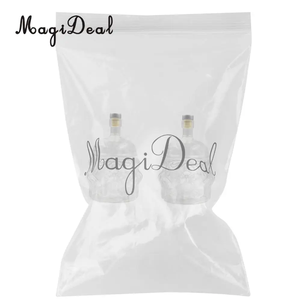 650ml Transparent Glass Decanter Wine Whisky Liquor Alcohol Glass Bottle Set