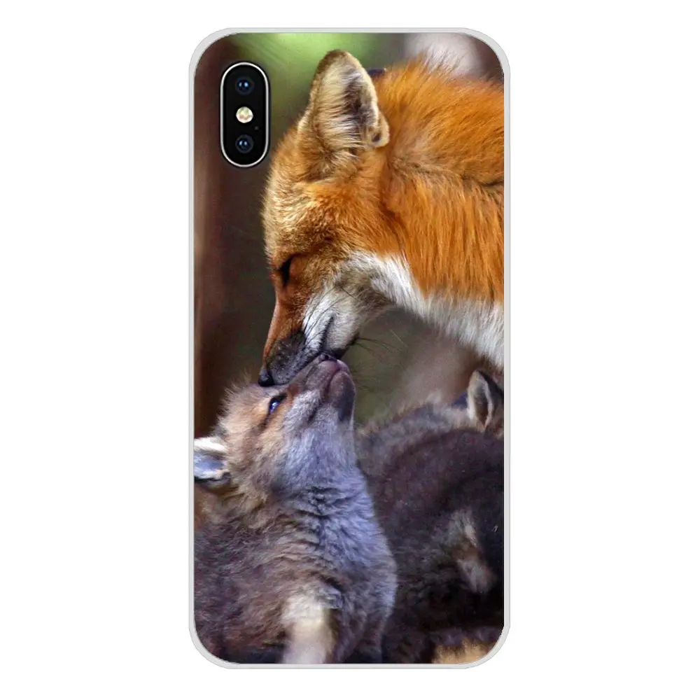 images 5 Аксессуары чехлы для телефонов huawei mate Honor 4C 5C 5X6X7 7A 7C 8 9 10 8C 8X20 Lite Pro милые детские лисы красный розовый лиса - Цвет: images 5