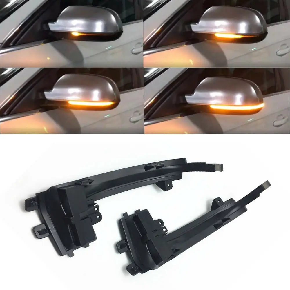 

Side Wing Mirror Indicator Dynamic Turn Signal LED Light For Audi A3 S3 8P 10- 2012 A4 S4 RS4 B8 8K ( B8.5 ) A5 S5 RS5 2011-2015