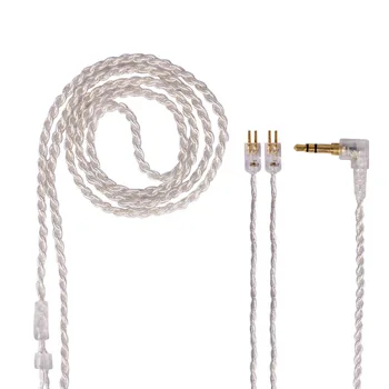 

Single Crystal Copper AUX 3.5mm Wire for iPhone Computer pc New DIY MMCX Cable for SE215 SE425 SE535 SE846 Earphone