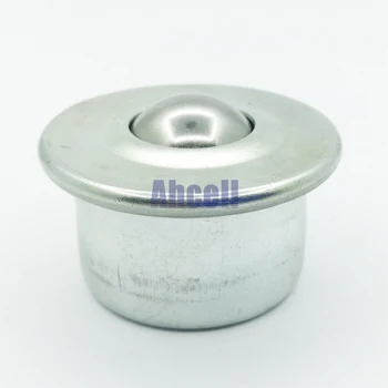 

Free shipping 4pcs CY-22H 55kgs load capacity Ball transfer unit Euro type press fit fix transfer ball unit caster wheel roller