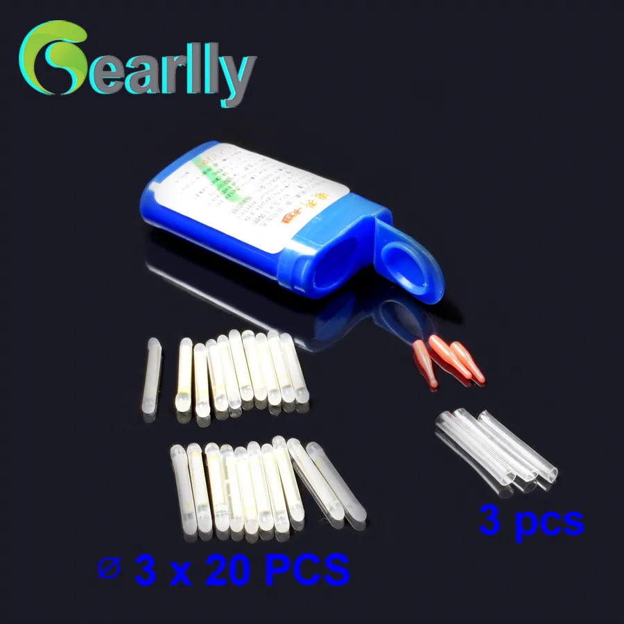 Gearlly brand font b Fishing b font luminous sticks Fluorescent Light sticks long time glowing two
