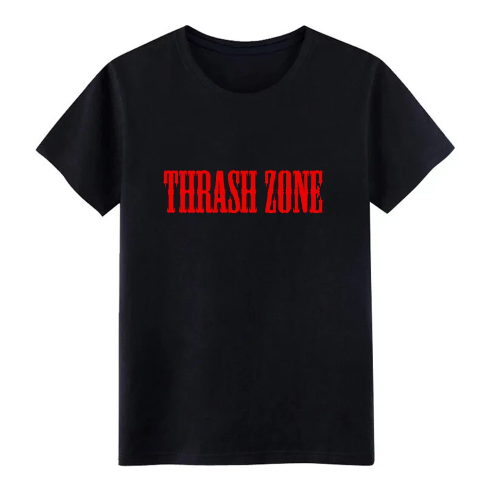 buy THRASH ZONE Thrash Metal t shirt Custom tee shirt S XXXL cool Loose fashion Spring Novelty shirt