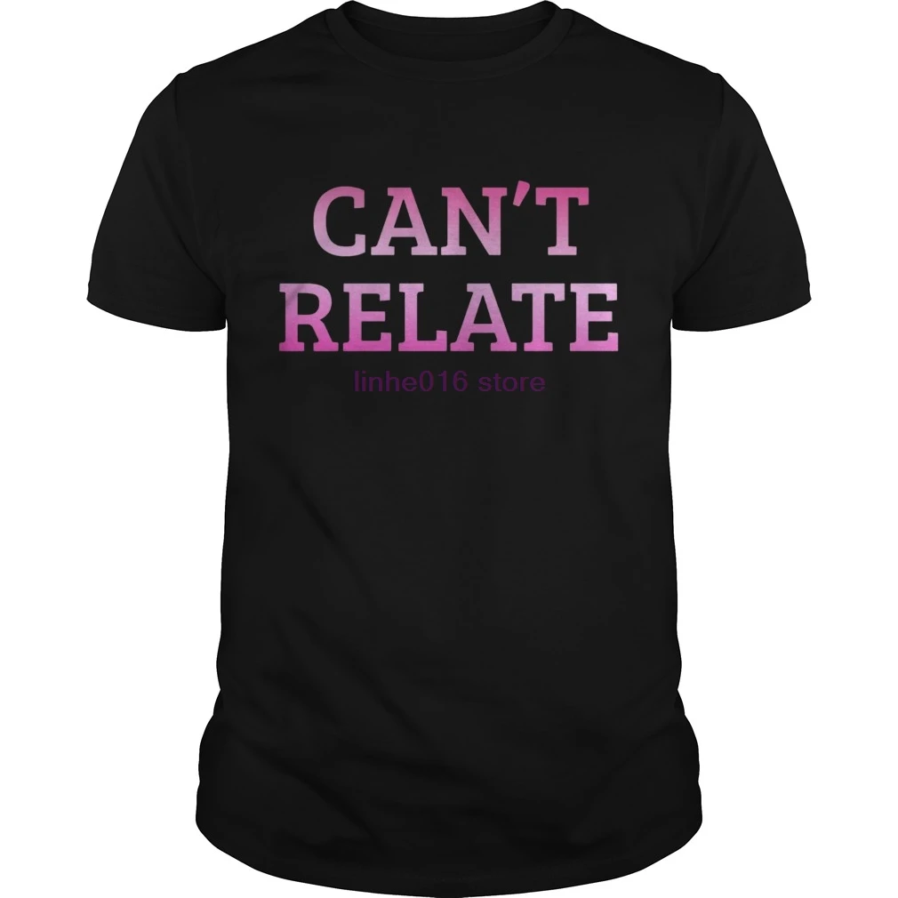 

GILDAN brand men shirt Can't relate shirt