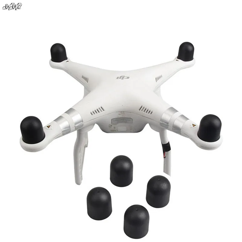 Защитный чехол для двигателя дрона 4 шт. мягкий силиконовый DJI Phantom 3 / 4pro
