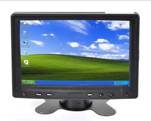 

7" Desktop/Headrest VGA Monitor With Touch Screen for Car PC